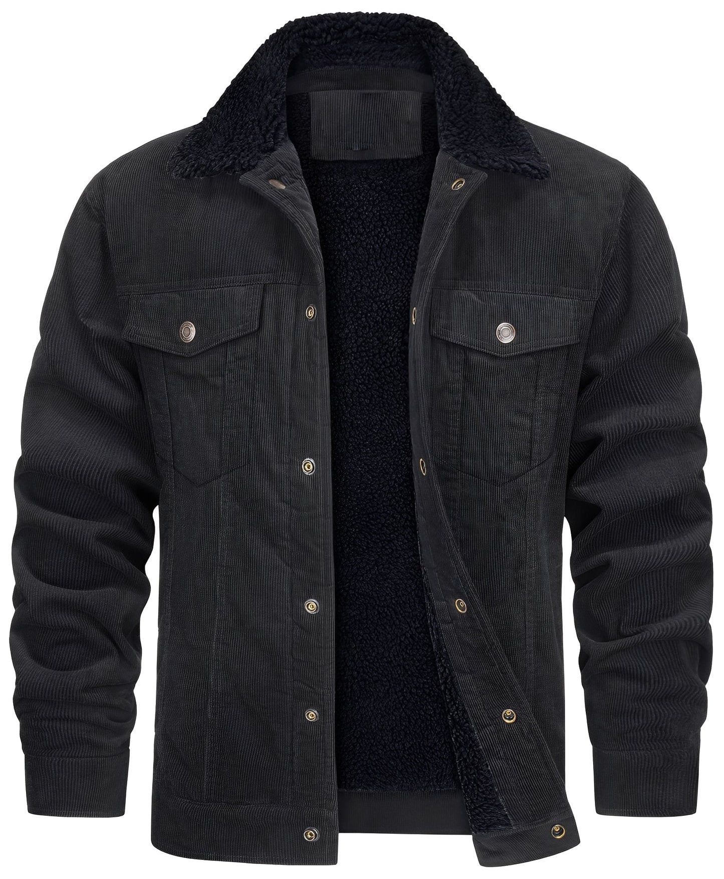 Berg-Feldt | klassische Cord-Plüschjacke für Männer