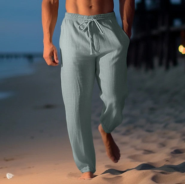 Pantalon de lin pour homme Matthews au design élégant