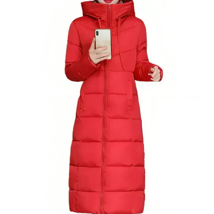 Berg-Feldt | Lange Pufferjacke, Gemütlicher Winterstil