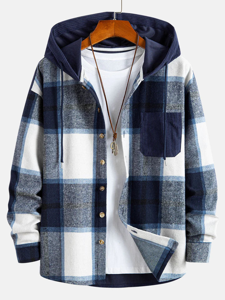 Berg-Feldt | Veste à carreaux américaine pour homme.