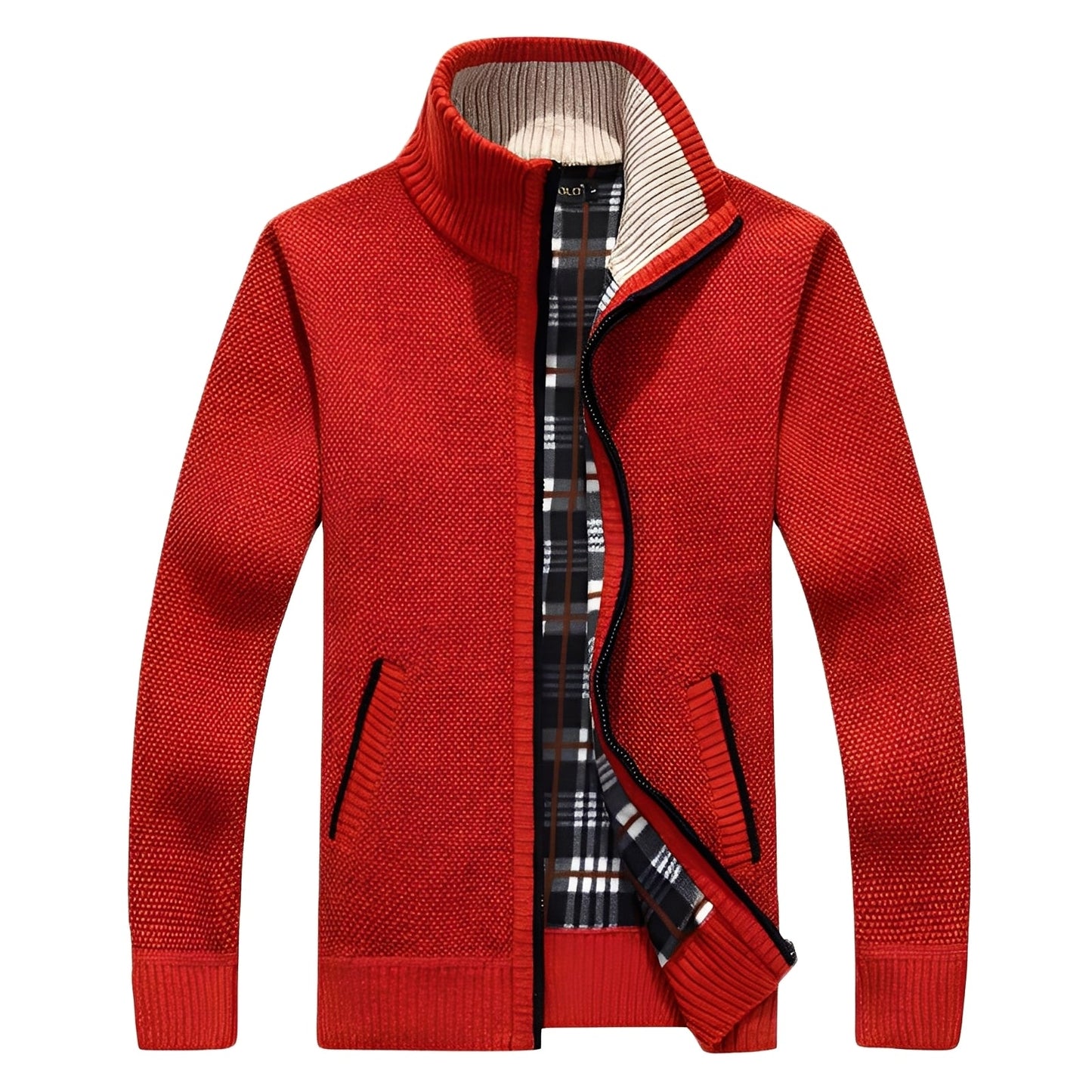 Berg-Feldt | Klassischer Cardigan mit Futter für Männer