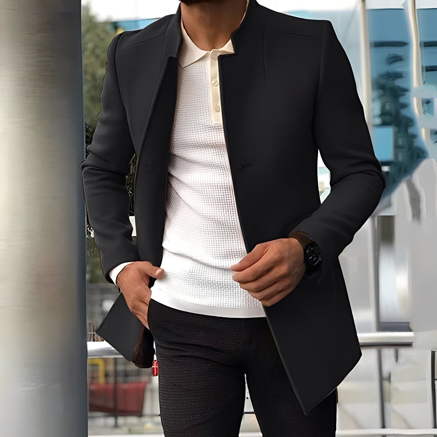 Berg-Feldt | Elegante Slim-Fit Jacke für Herren