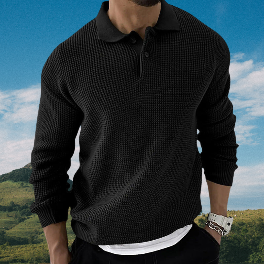Berg-Feldt | Pullover mit Weicher Struktur
