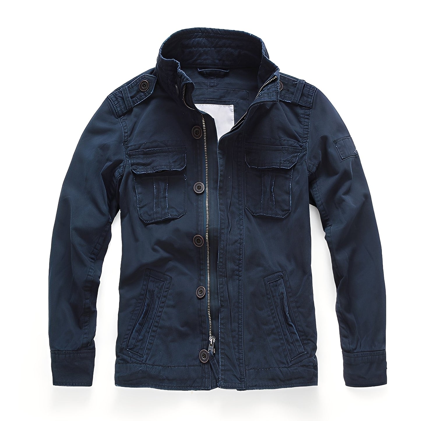 Berg-Feldt | Klassische Denimjacke mit Taschen für Männer