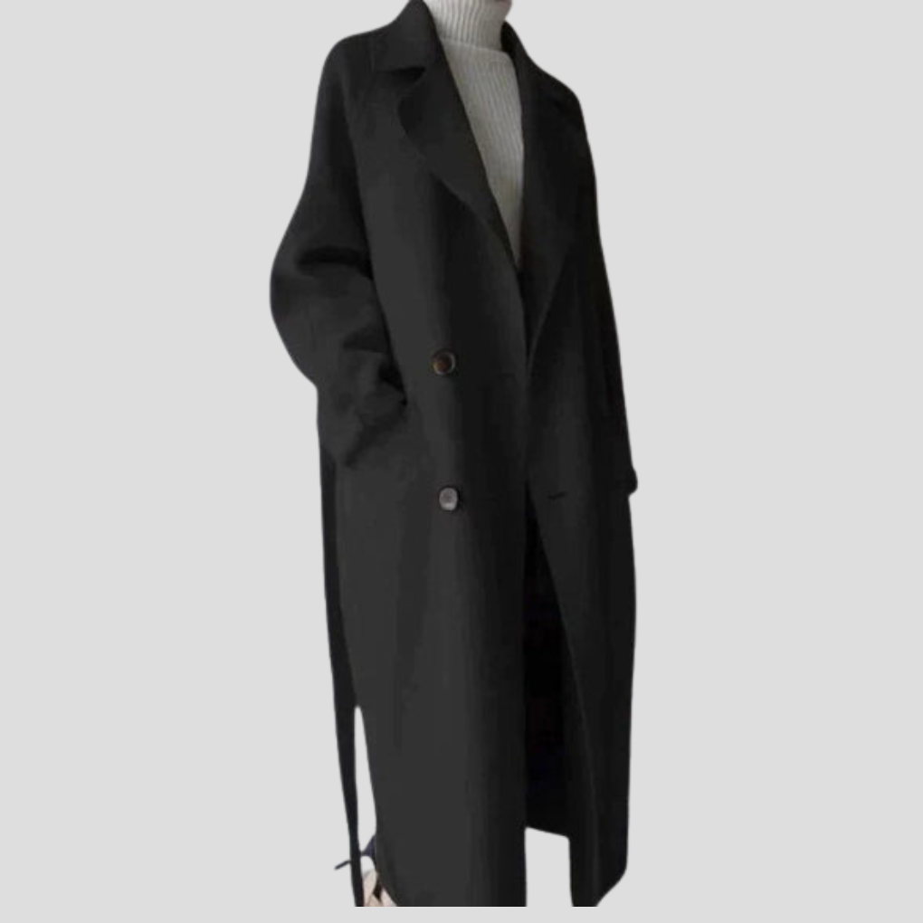 Berg-Feldt | Long wool coat – Elegant layer for cold days