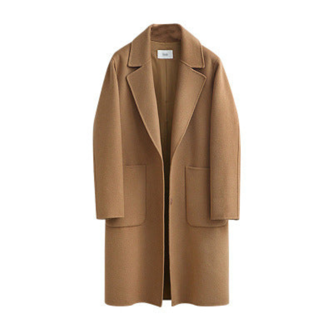 Berg-Feldt | Klassischer Winter Trenchcoat Für Damen Lang