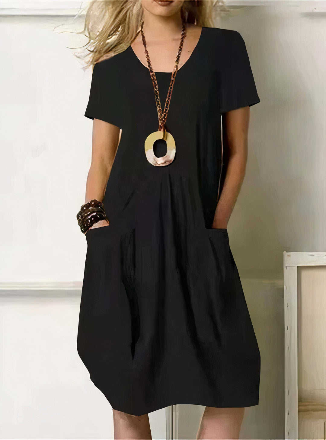 CALLAN – Robe longue en coton