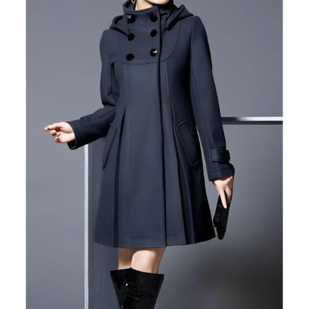 Berg-Feldt | Eleganter Winterkapuzenmantel für Damen