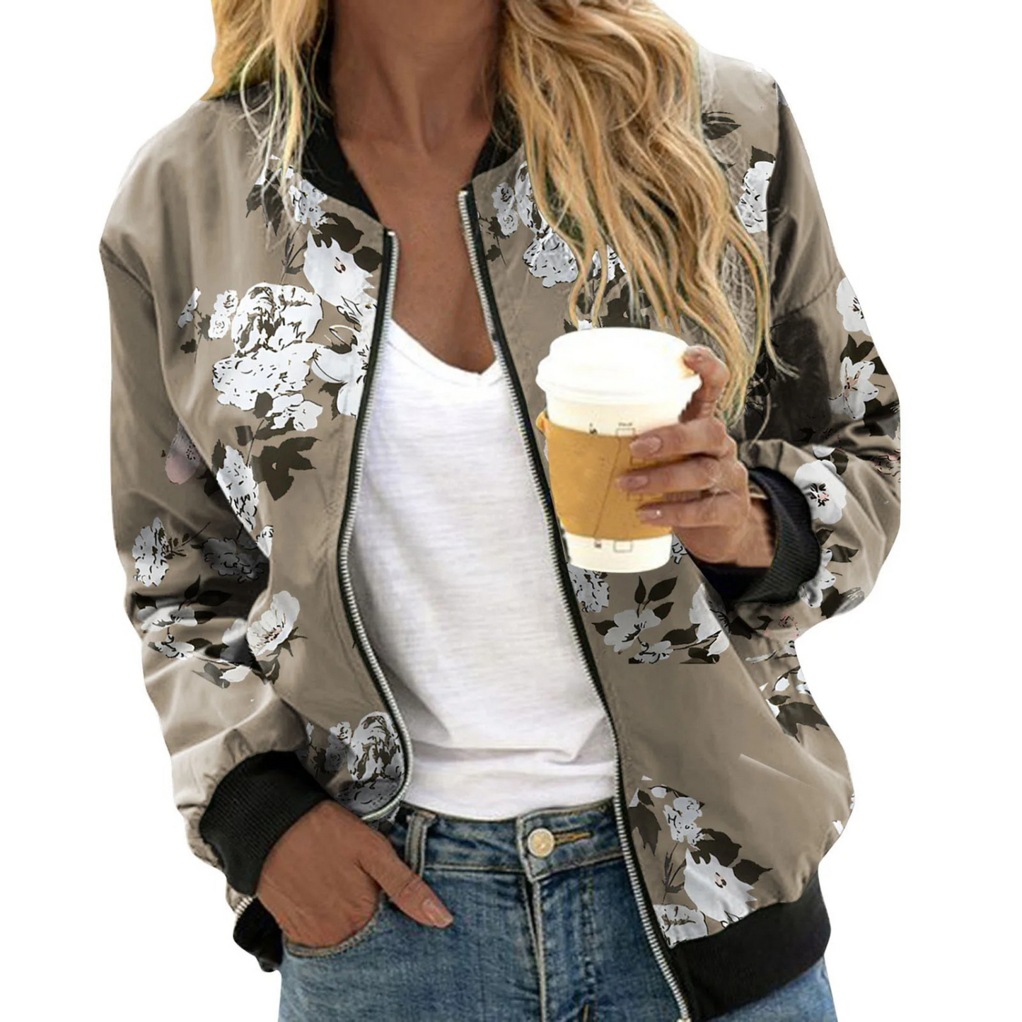 Berg-Feldt | Blazer à fleurs vives pour femme