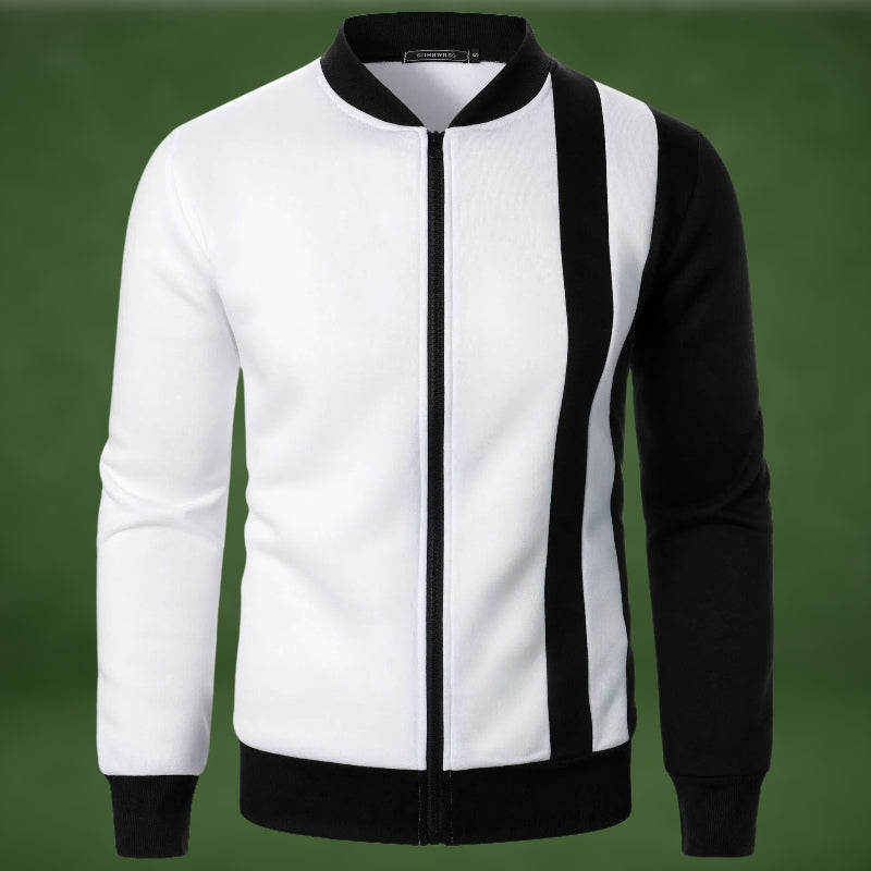 Berg-Feldt | Sportliches Sweatshirt mit Reißverschluss Polyester-mischung Dynamisches Design
