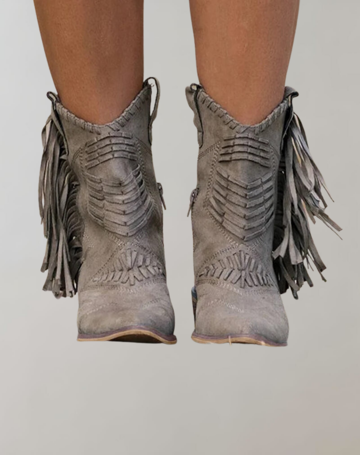 Berg-Feldt | Mid-Tube-Fransenstiefel