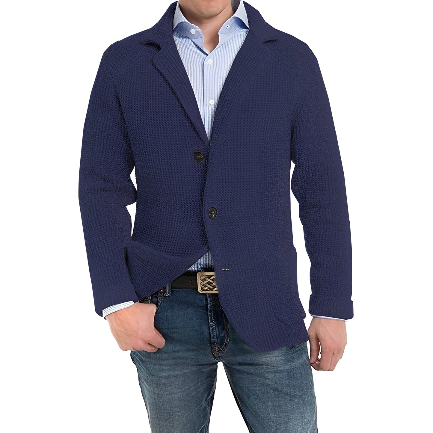 Berg-Feldt | Elegante Jacke mit Klapptaschen für Männer
