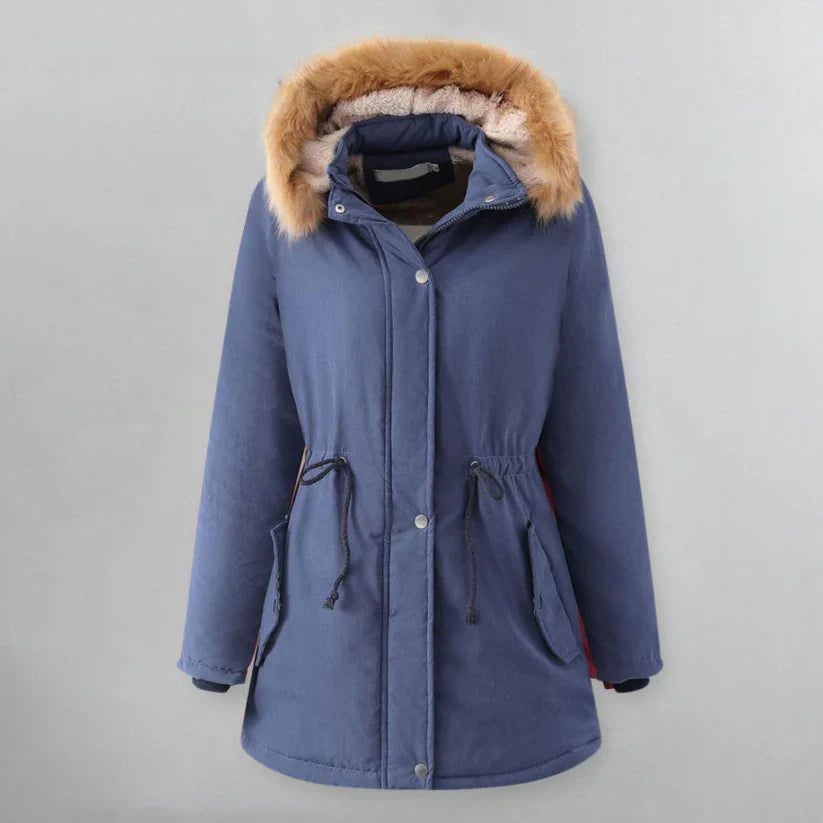 Veste en coton Teresa avec capuche et rembourrage doux