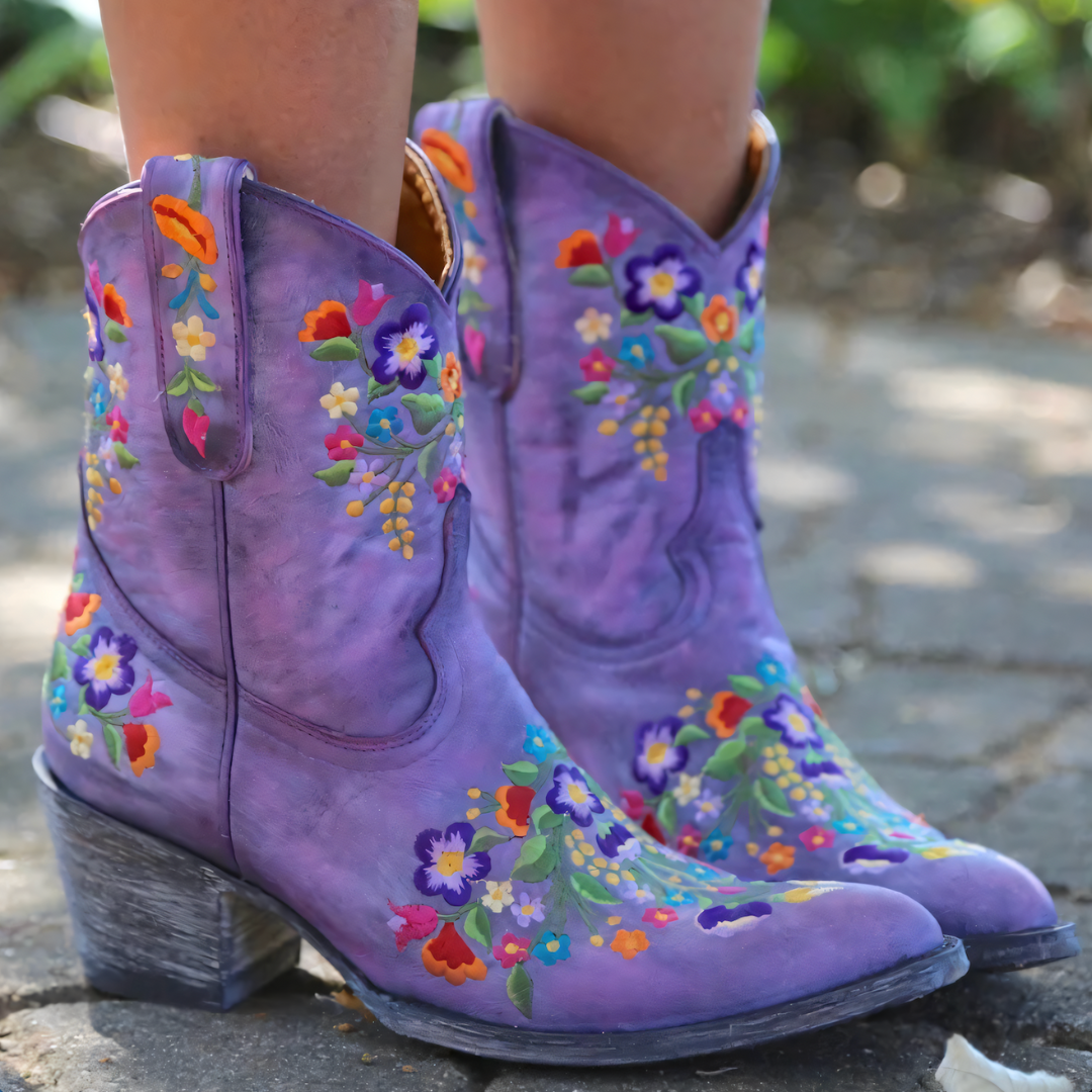 Berg-Feldt | Bottes de cowgirl vintage résistantes aux intempéries