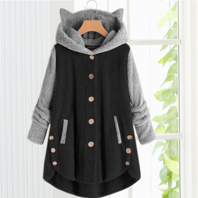 Berg-Feldt | Strickjacke mit Katzenohren