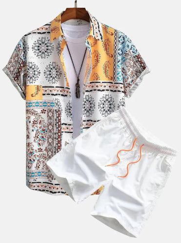 Fudus tenue de plage : T-shirt à manches et pantalon
