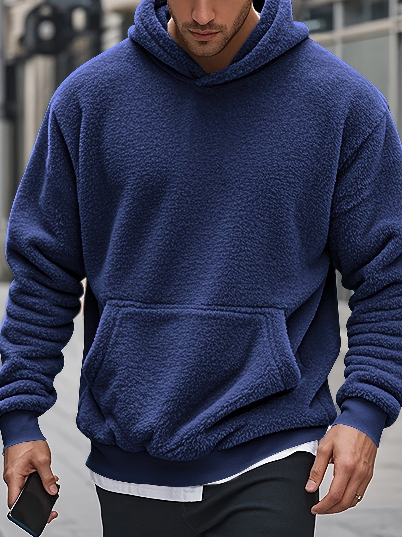 Berg-Feldt | Hoodie en polaire douce, polyester, confort et style