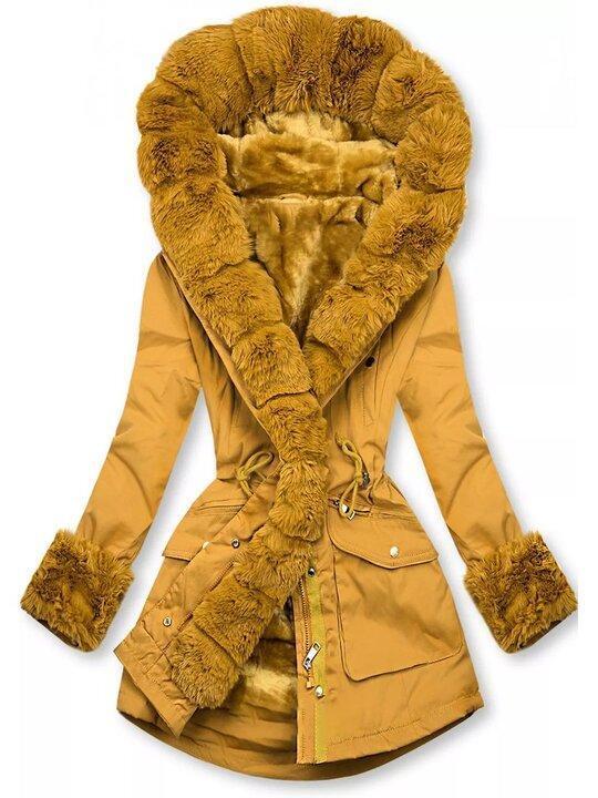 Berg-Feldt | Steppjacke mit Plüschfutter für Damen Ideal für den Winter