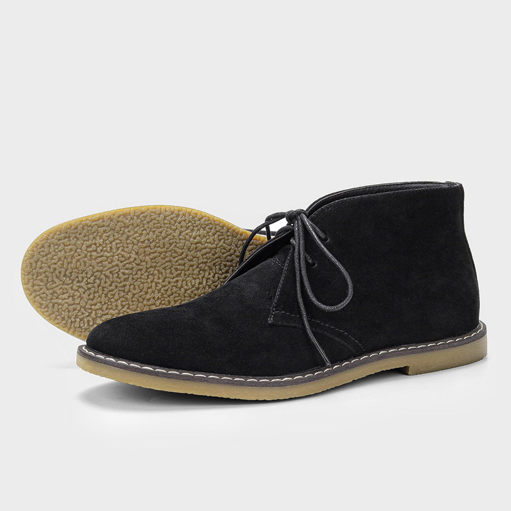 Bottes désert homme par Petr, style vintage classique