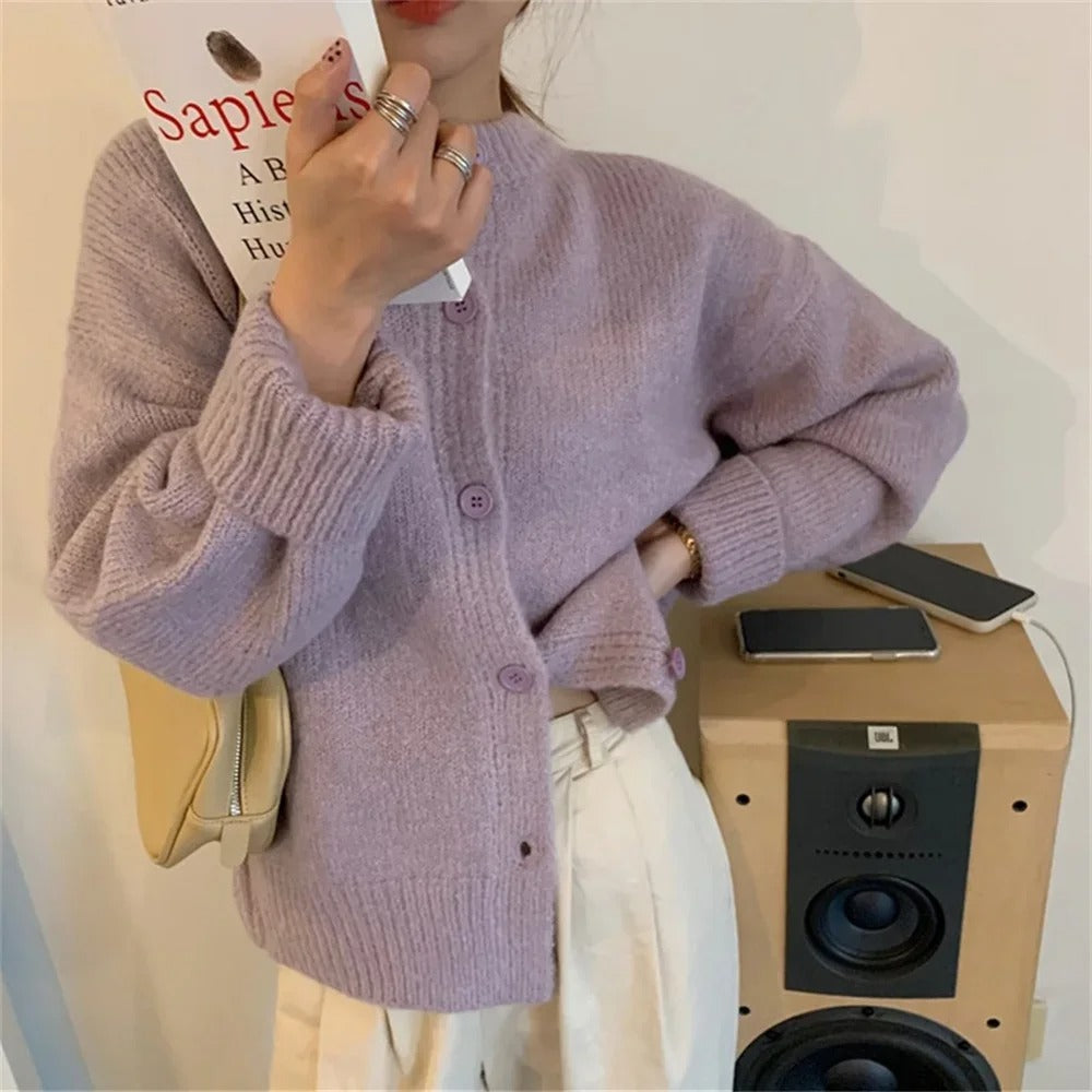 Berg-Feldt | lässiger Strickcardigan-Pullover