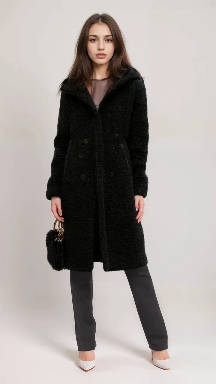 Berg-Feldt | Teddyjacke mit Kuscheliger Struktur