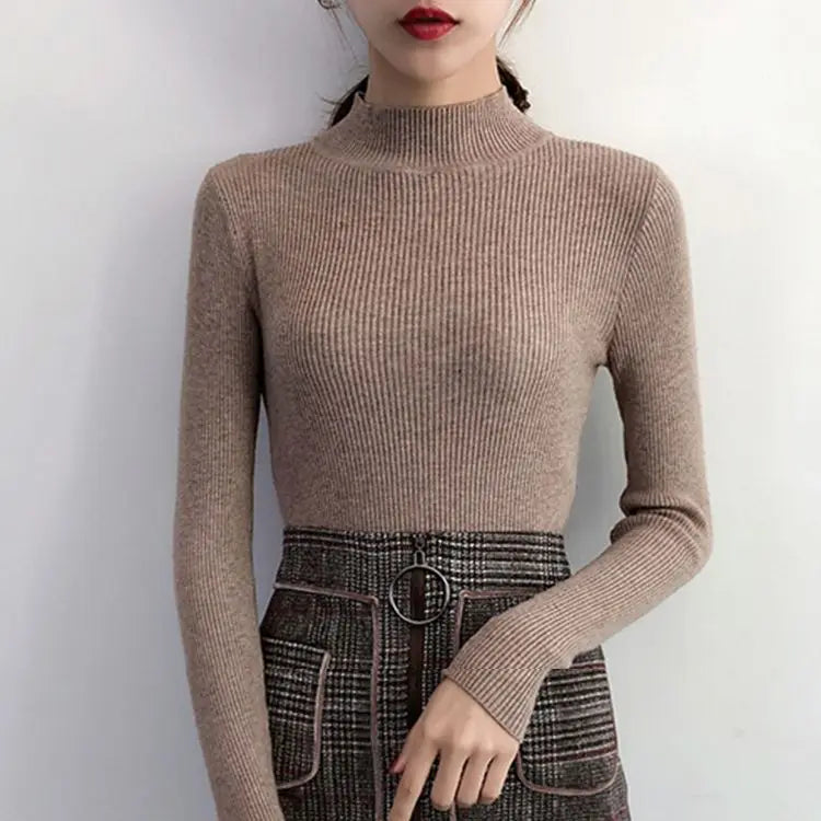 Berg-Feldt | gerippter Wollpullover für Damen