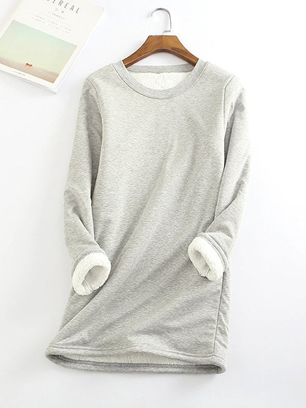 Belen : Sweat-shirt doublé polaire