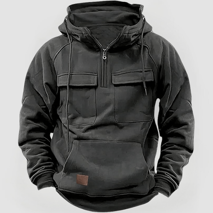 DEREK : Hoodie avec de grandes poches