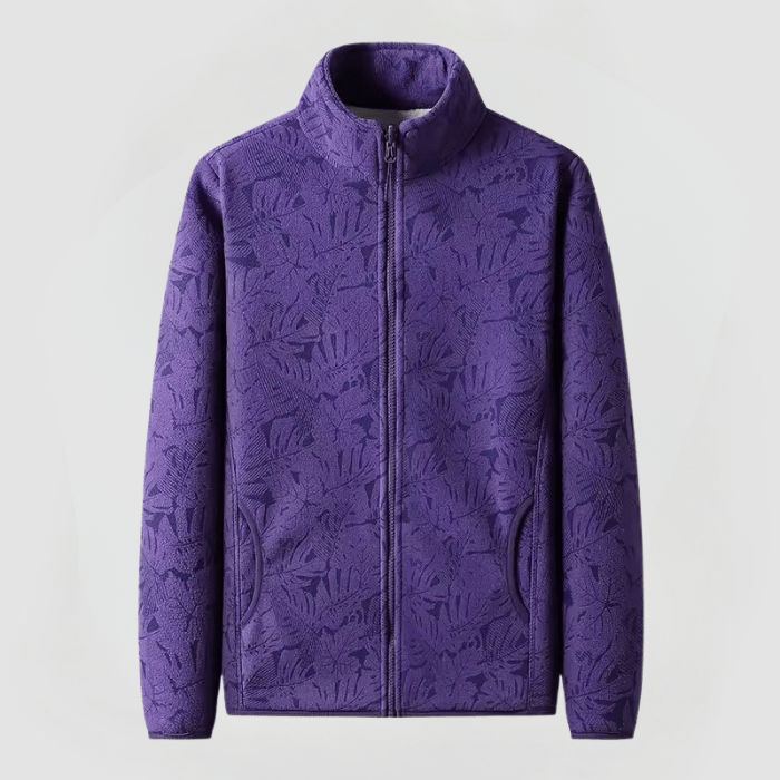 AYLA: Blouson polaire à motif floral