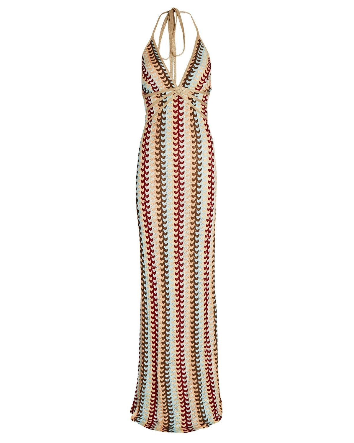 Fudus Langes Strandkleid
