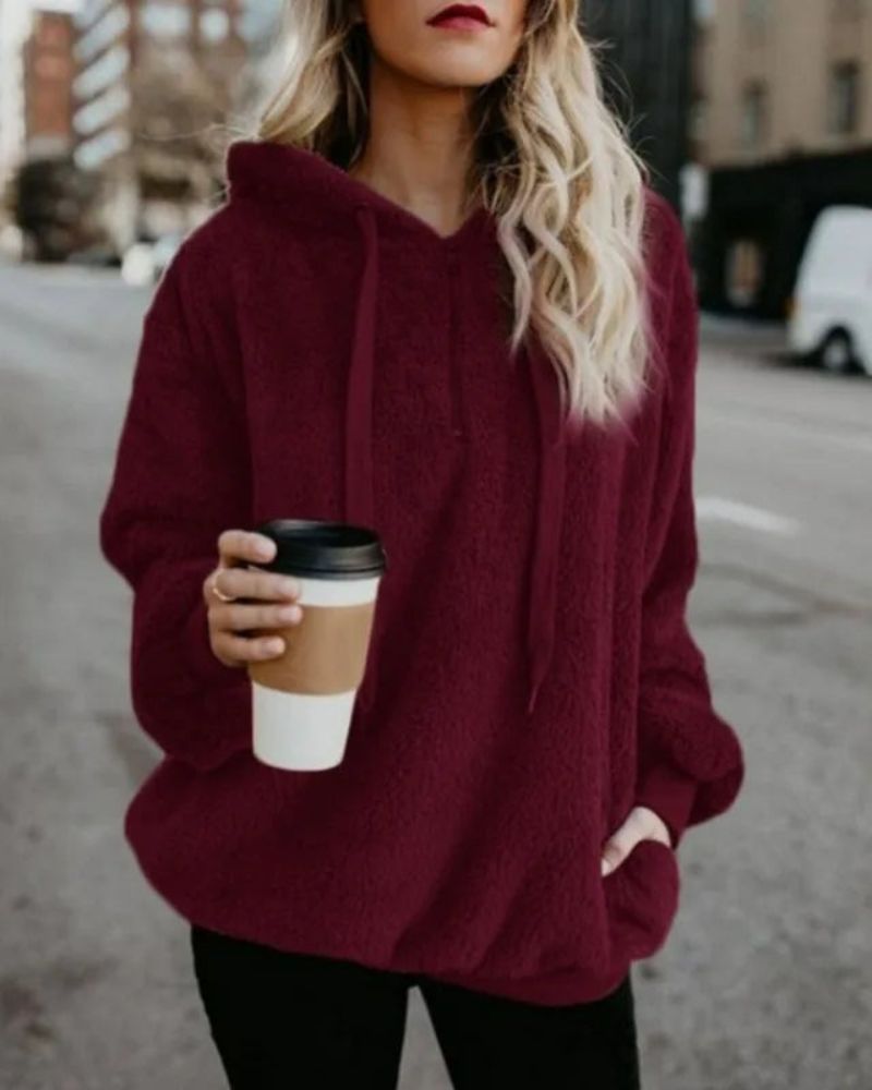 Berg-Feldt | Übergroßer und Bequemer Fleece-Pullover