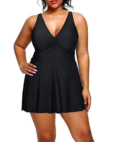 Maillot de bain grande taille femme berg-feldt avec contrôle du ventre