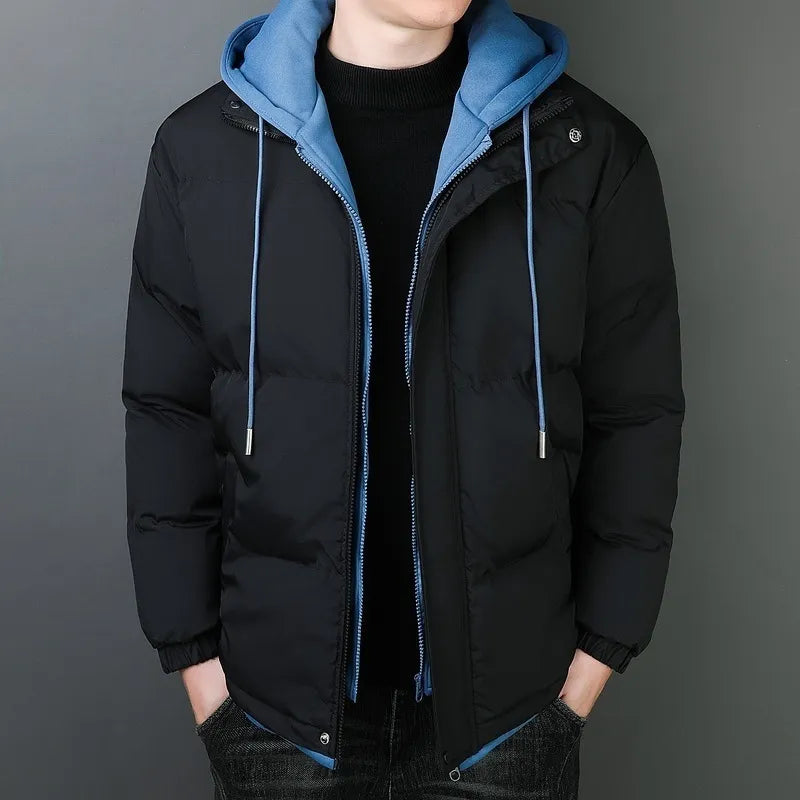 Berg-Feldt | Herrenjacke aus schwerem Baumwollstoff mit winddichter Kapuze