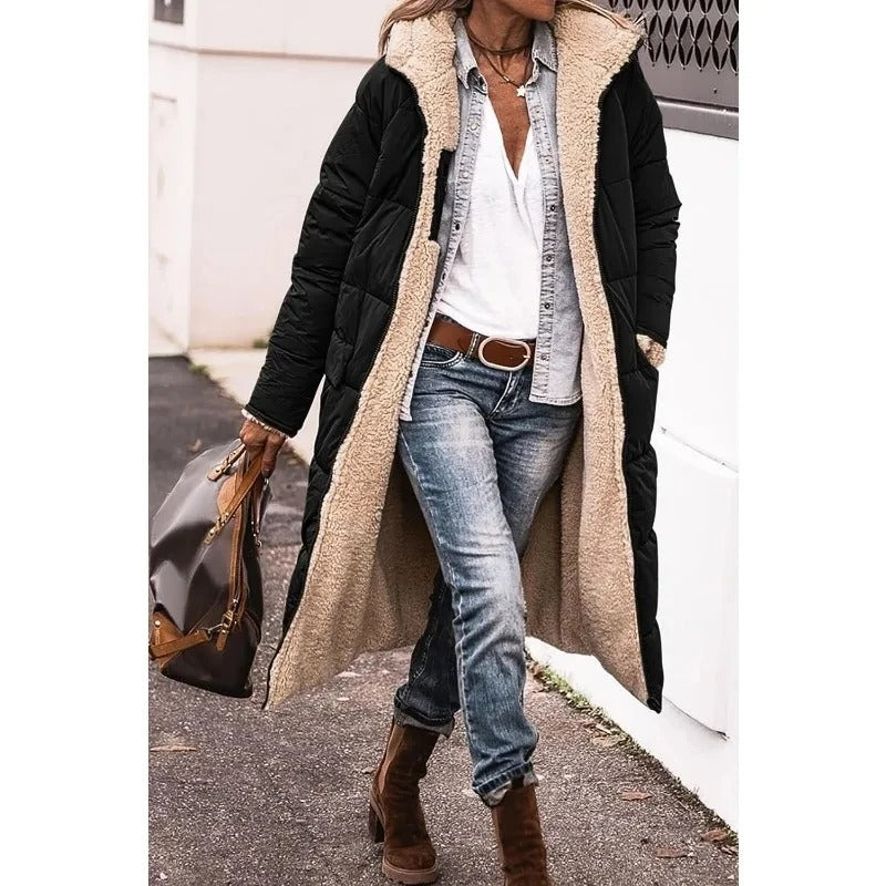 Berg-Feldt | Veste d'hiver chaude pour femme avec doublure douce