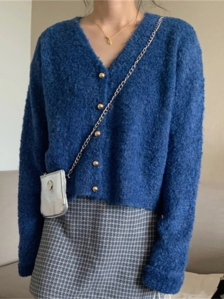 Berg-Feldt | Flauschige strickjacke