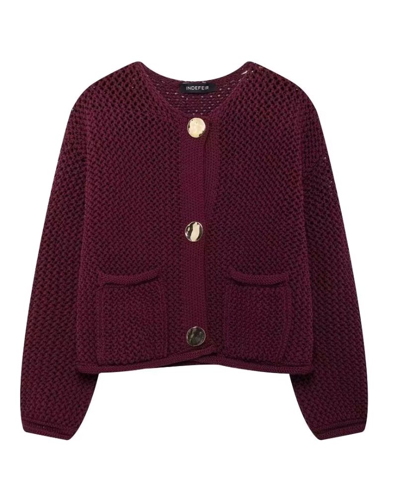 Berg-Feldt | Cardigan Bourgogne