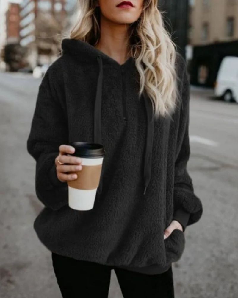 Berg-Feldt | Übergroßer und Bequemer Fleece-Pullover