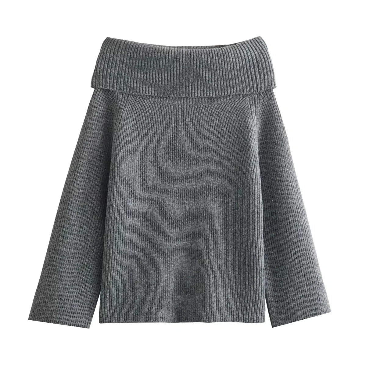 Berg-Feldt | Off-Shoulder Damen Strickpullover