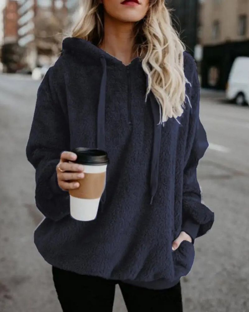 Berg-Feldt | Übergroßer und Bequemer Fleece-Pullover
