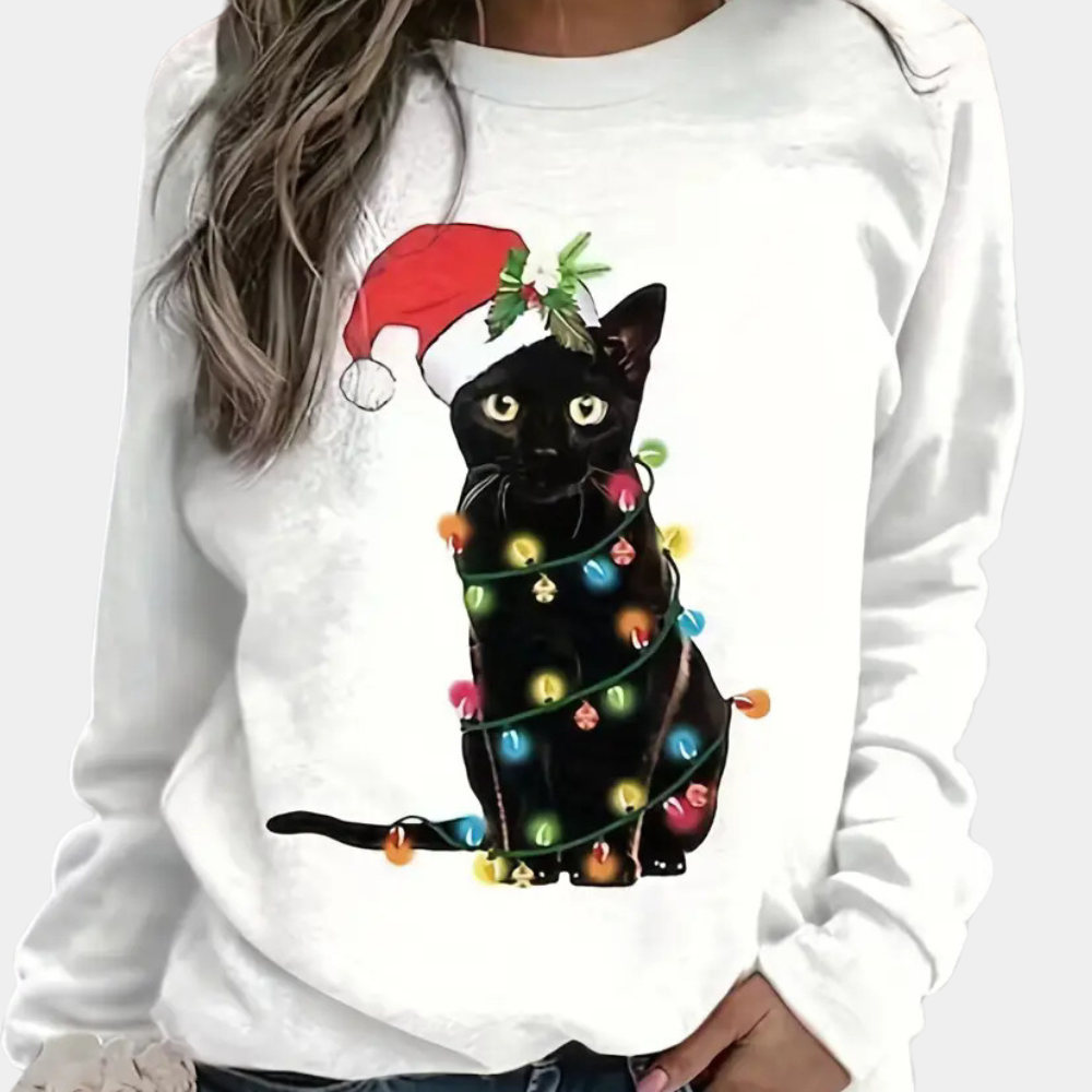 Pull de Noël Fudus pour femme au design fantaisie