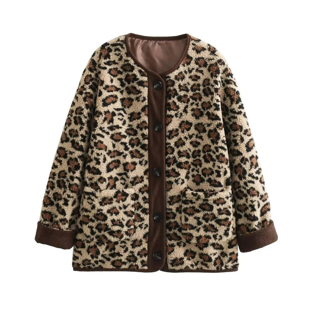 Berg-Feldt | Manteau léopard femme