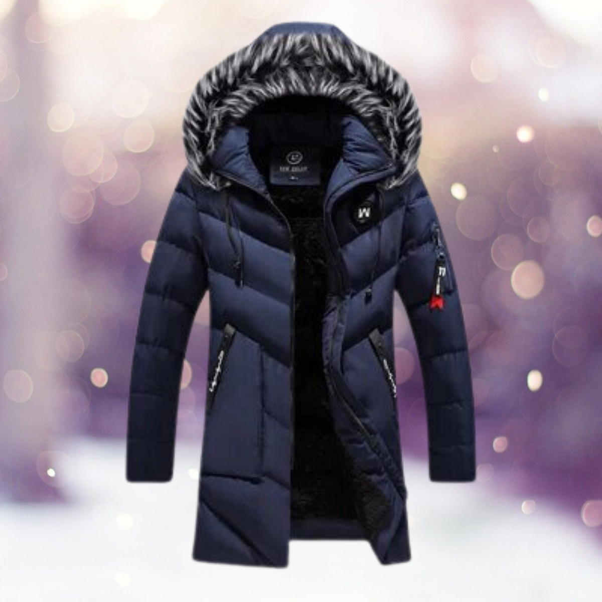 Berg-Feldt | Parka Jack - stilvolle isolierte Damen Außenjacke mit Kunstpelzkapuze