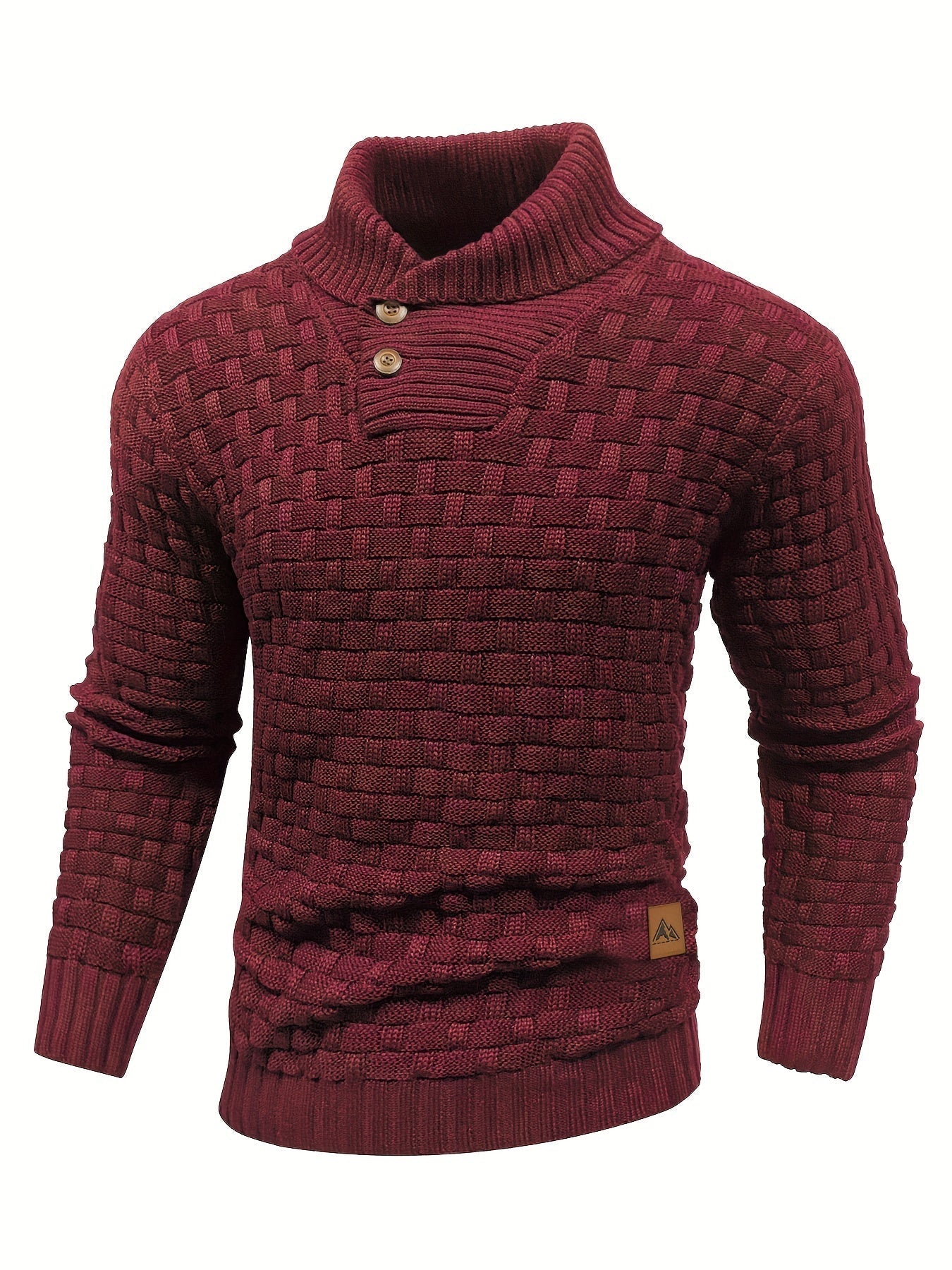Berg-Feldt | Strickpullover mit Geflochtenem Muster Klassisch und Bequem Perfekt für Den Alltag
