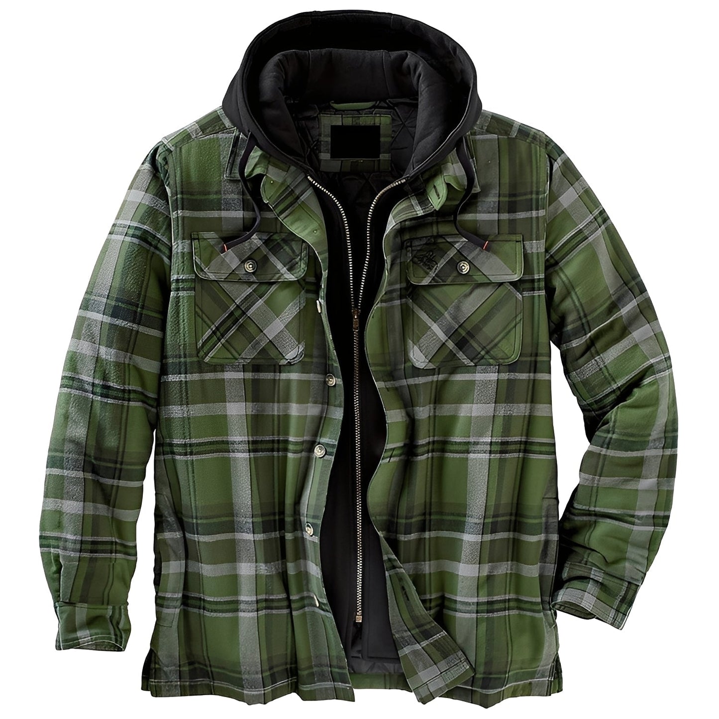 Berg-Feldt | Casual Flanelljacke mit Karomuster für Männer