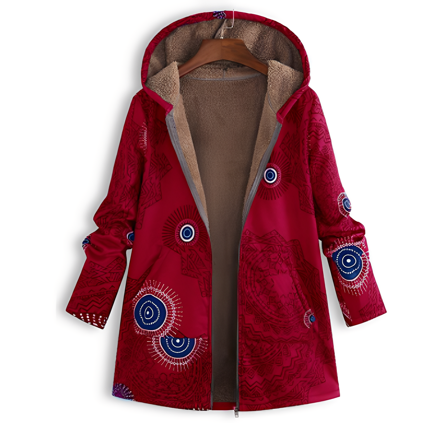 Berg-Feldt | Veste vintage à motifs pour femme
