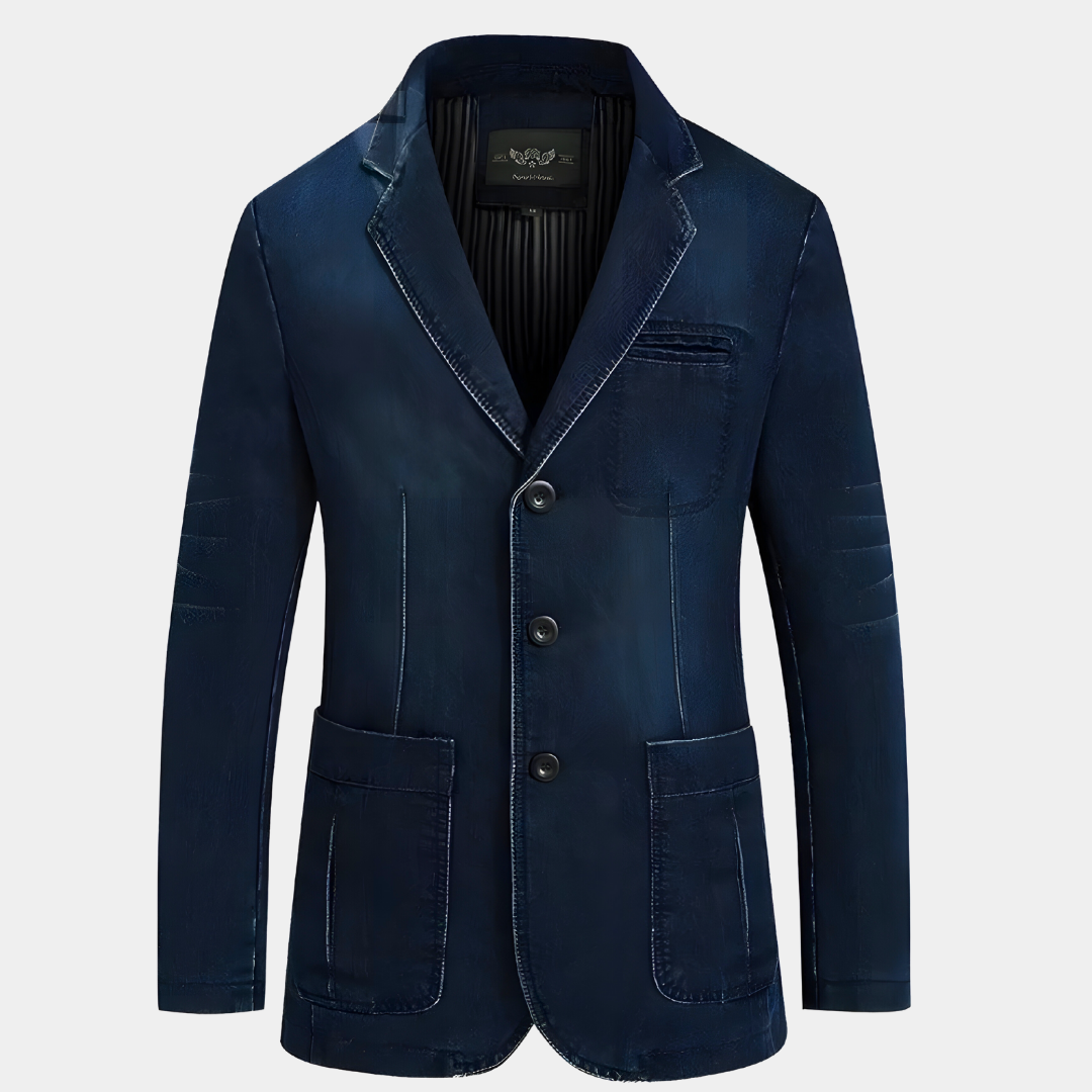 Berg-Feldt | Klassisches Denimjacke für Herren