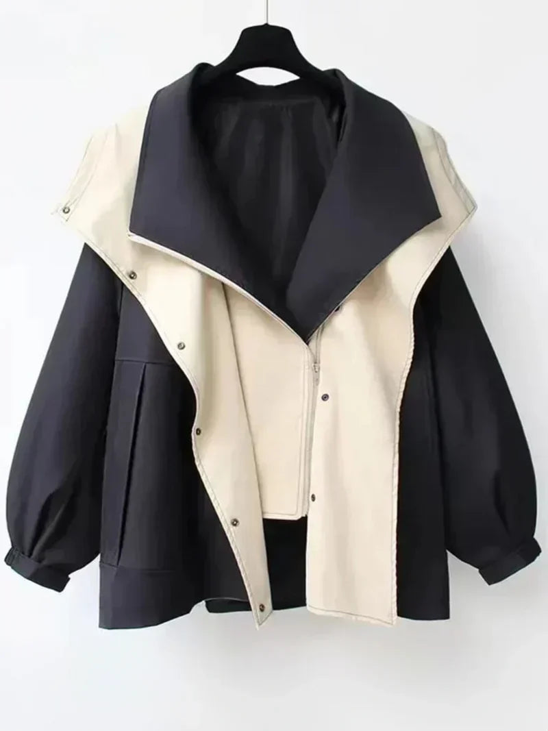 Berg-Feldt | trenchcoat - stilvolle oversized Damenjacke