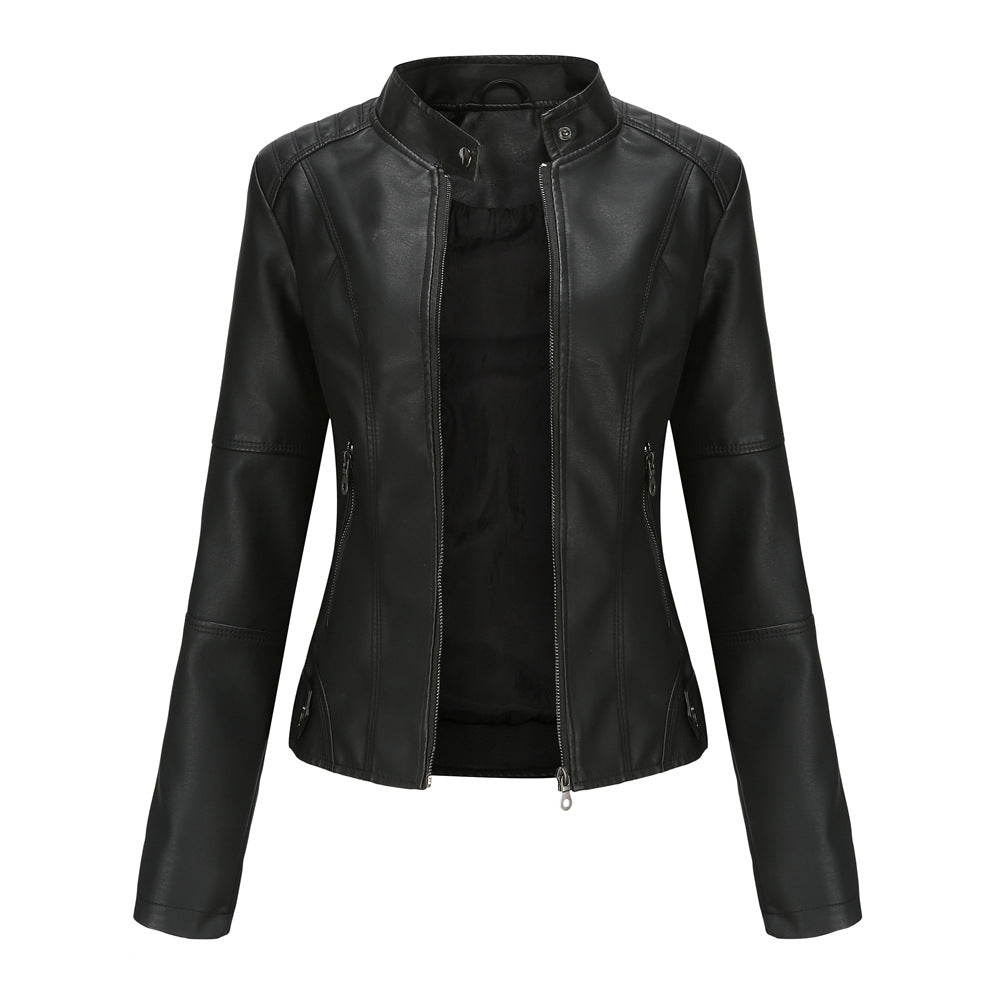 Berg-Feldt | Stylische, Slim Fit Lederjacke für Frauen