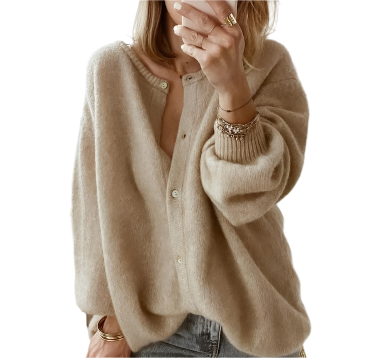 Berg-Feldt | Übergroßer Strickpullover