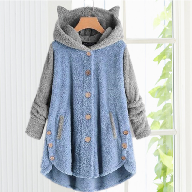 Berg-Feldt | Strickjacke mit Katzenohren